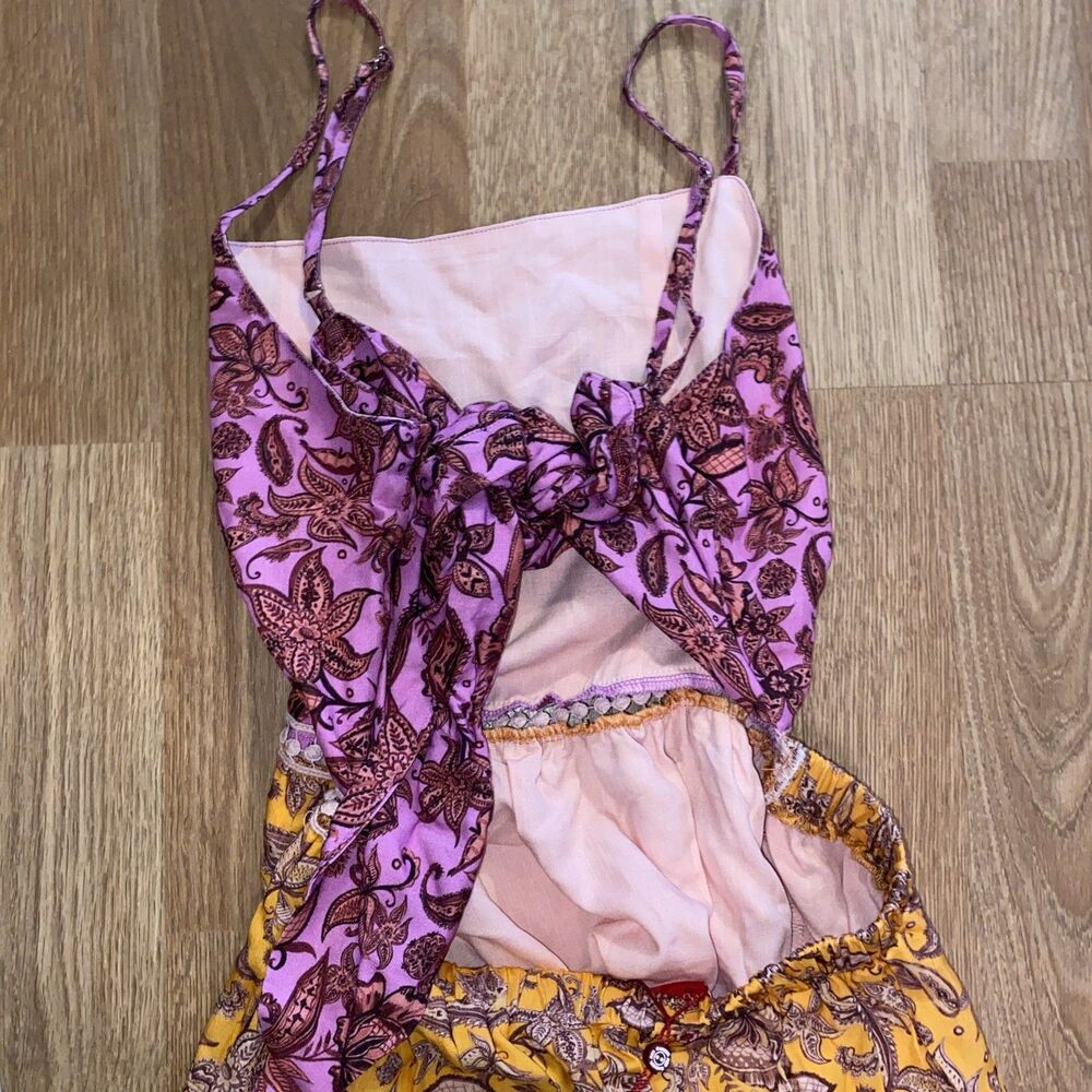 Red Carter Women's Tie Back Maxi Swimsuit Cover Up Dress Size Small NWT $198 - Picture 5 of 8